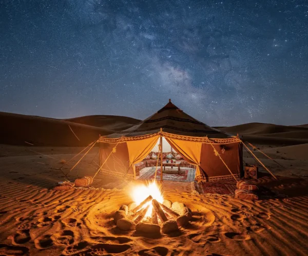 Overnight Camping in the Desert   (8 Hrs)