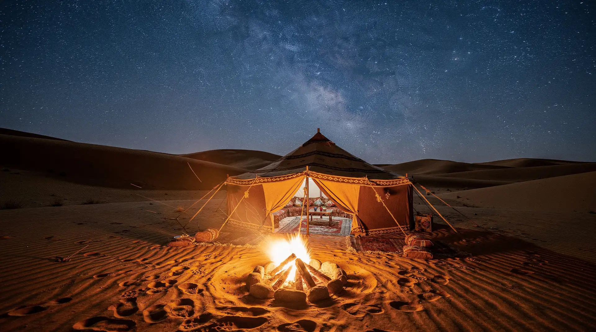 Overnight Camping in the Desert (8 Hrs)